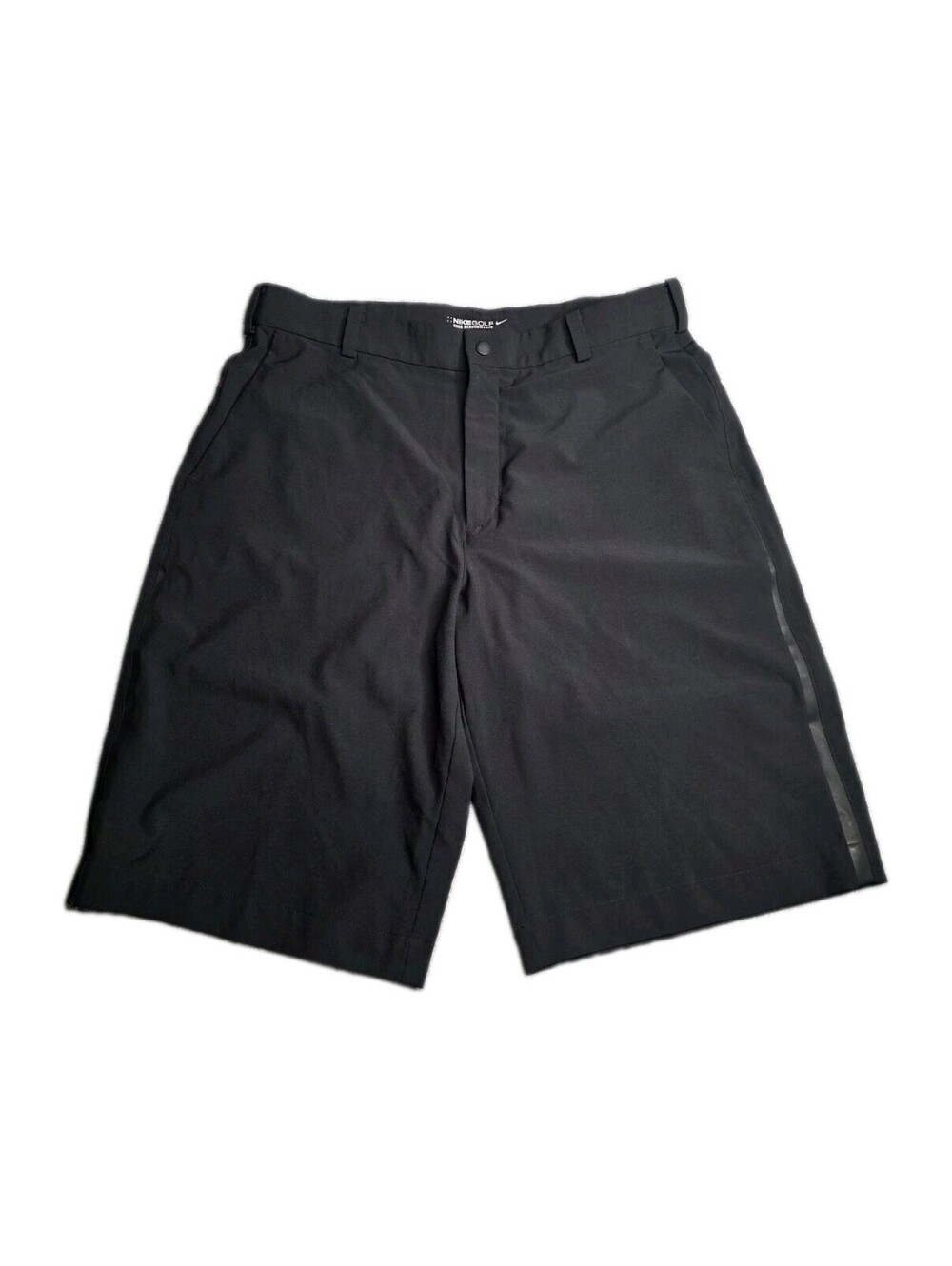 Nike Golf Tour Performance Shorts Mens 32 Black Dri-Fit Stretch